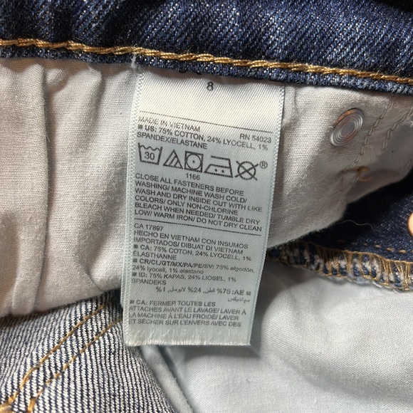 Old Navy High Rise Slouchy Straight size 8 Jeans - Picture 7 of 7